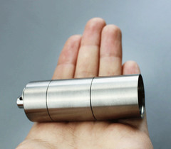 Titanium 3 Groups Storage Case Capsule Seal Container Keychain Outdoor EDC Tool