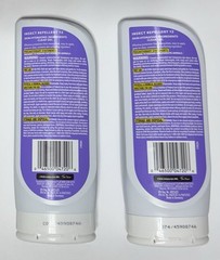 (Lot of 2) SC Johnson Off Insect & Mosquito Repellent 12 Clear Gel 6 Oz Each