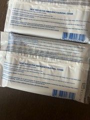 emergency blanket survival wrap Lot Of 10 Heat Reflective 52″x84″ Dukal Corp￼