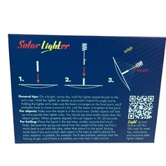 Curiosity Box Solar Lighter Fire Starter Eco-Friendly & Portable Science Experim