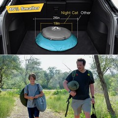 Pop-Up Mosquito Net Tent Folding Mosquito Net Zipper Double Door Netting Tent
