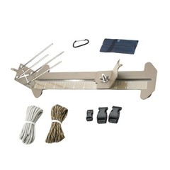 Paracord Bracelets Jig Stainless Steel Paracord Braiding Tool Adjustable Length