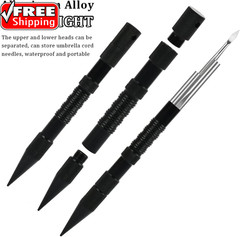 14Pcs Paracord Stitching Set Stainless Steel Lacing Needles FID Knotter Tools wi