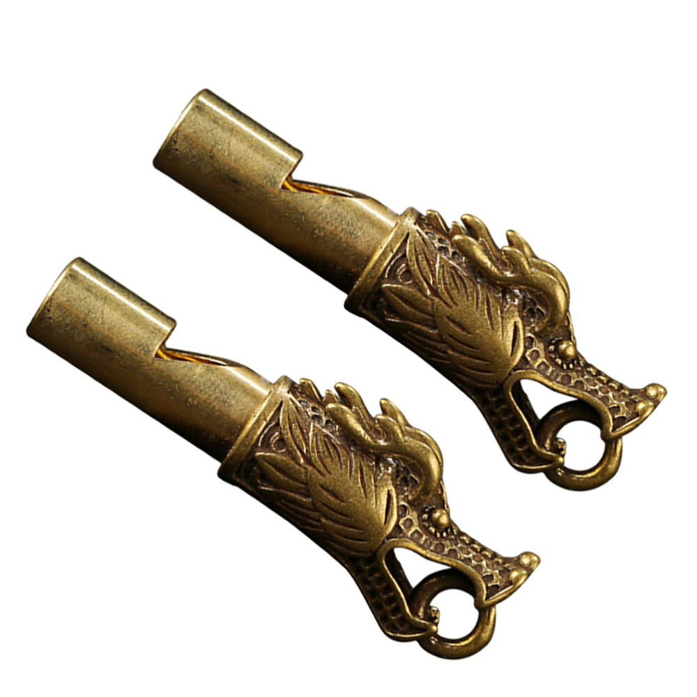 2x Whistles Whistles Teacher Equipment Pendant Whistle