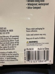 Emergency BLANKET Thermal Survival Safety Insulating Mylar Heat 51.2×82.5″ TX