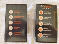 Outdoor Go Time Gear – (1) two-person Emergency Survival Tent + 2 Ponchos