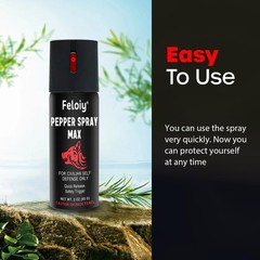 Magnum 3 Pepper Foam – Self Defense Pepper Spray 2 fl oz Free small spray