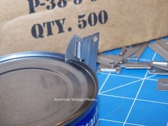 5 P-38 Can Opener Shelby US+ Key Rings f Mess Kit Camping Survival Military USMC