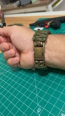 Sparrow’s Tactical Cobra Weave Style Paracord Bracelet / Bronze Buckle Bracelet