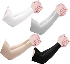 UV protection arm sleeves UPF 50 cooling 4 pairs