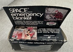 Space Brand Emergency & Outdoor Camper, Hunters Blanket Water Wind Proof Thermos