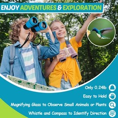 Binoculars for Kids, Childrens Binoculars Toys for 3 4 5 6 7 8 Years Boys …