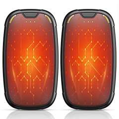 Hand Warmers Rechargeable 2 Pack, 3-Settings Small, Black