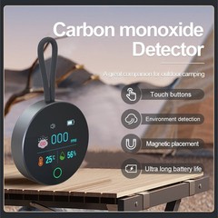 Carbon Monoxide Detector Portable CO Alarm for RV Camping Car Home Travel