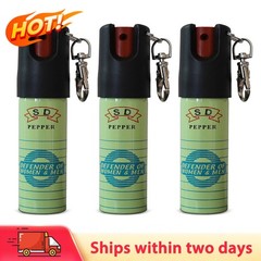 3 Pack Pepper Spray Keychain – Maximum Strength OC Spray Self Defense