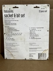Toolworks 53pc SAE & Metric Socket & Bit Set #TW203