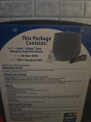 2023 Cutter – Eclipse Zone Mosquito Repellent Device, *New* Rechargeable Outdoor