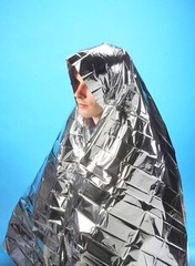 Foil Emergency RESCUE BLANKET Thermal camping weather survival first aid 51″x82″