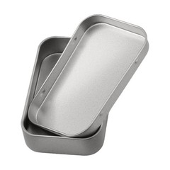 Long Lasting Practical Tinplate Box Storage Case Hiking Sturdy Survival