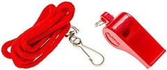 BLARIX Lifeguard Pea Whistle and Lanyard