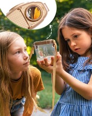 Insect Catcher & Kids Explorer Set, 2 Kids Butterfly Catcher Explorer Set…