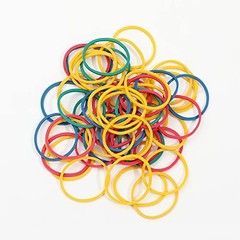 Rubber bands for tie dye projects craft project Design Assorted Multicolor
