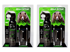 Griz Guard Repellent Survival Bear Spray Defense Made in USA 2-Pack