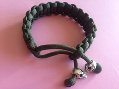 3 HANDMADE MAD MAX FURY ROAD STYLE PARACORD UNISEX BRACELET ASSORTED COLORS