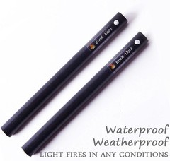 2 PCS 1/2 Inch x 6 Inch Ferrocerium Rods – Ultimate Fire Starter for Survival