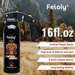 Feloiy Bear Repellent Spray Self Defense Security Protection 16oz Various Styles