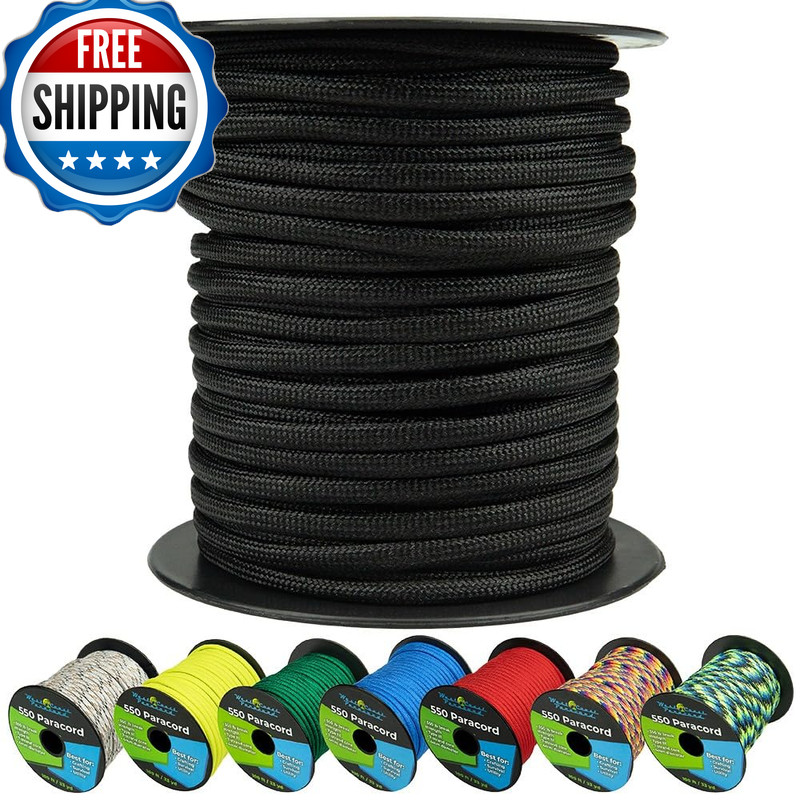 West Coast Paracord 550Lb Paracord Spools 7 Strand Type Iii Tactical Parachute