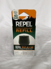 NEW Repel Realm Zone Mosquito Repellent Refill Cartridge, 40 Hour Protection