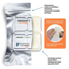 2 Bars Energy Bars CONVAR NextGen Crispy Choco, 120g – Emergency Food