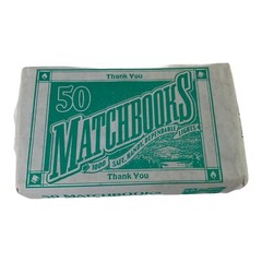 D.D. Bean & Sons Thank You 50 Matchbooks Unopened , Extra Used Box