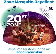 Thermacell Rechargeable Mosquito Repeller Bonus Pack with 40 Hours of Repellent