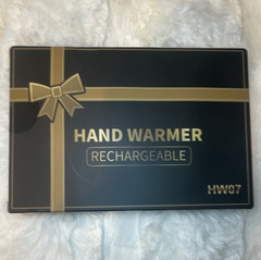 Rechargeable Electric Hand Warmer HW07, Black, Rechargeable Portable Heater 4 PK