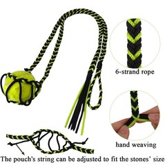 Balearic Shepherd Sling,Handcrafted Braided Old-Fashioned ,Throwing Sling