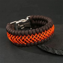 Handmade 7-Core Paracord Bracelet for Men – Outdoor Survival Camping.
