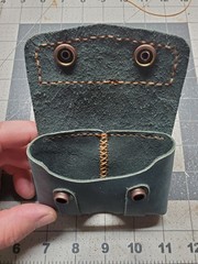Leather Altoids Tin Belt Pouch