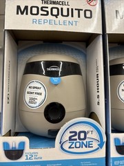 NEW Thermacell E55 Rechargeable Mosquito Repellent-Includes 12Hr Refill-20’ Zone