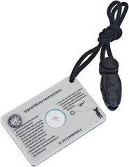 2.3 Inch Signal Mirror Survival Reflective Mirror with Aim Indicator &