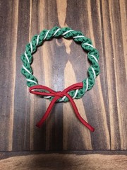 Paracord key fobs, crosses, bracelets, Christmas wreaths