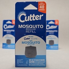 Cutter Mosquito Repellent 40-Hour Refill For Eclipse Zone Mosquito Lot Of 5