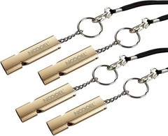 Emergency Whistles Lifeguard Safety Whistle with Lanyard and Keychain for Out…