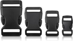 32 Pack of Lightweight Plastic Paracord Buckles – Perfect for Crafts & Collars