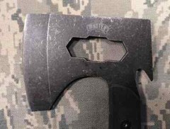 MASTER USA Thin Survival Hatchet Axe Nylon Sheath + Whistle Compass