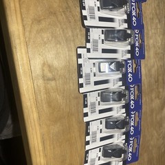 9 Pack, Fox 40 Pearl Whistle, Color Black, 90 db