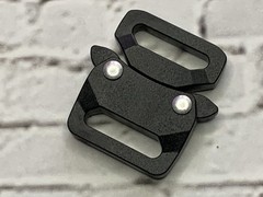 20 mm 3/4″ Black Tactical Plastic Quick Release Clasp Buckle Paracord Bracelets