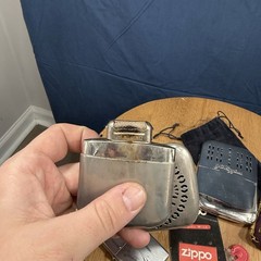 Vintage Lot of Metal Hand Warmers & Lighters, Zippo Peacock Jon-E Jc Higgins