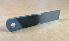 Fire Steel Scraper Striker For Ferro Rods Lightweight Bushcraft Camping Edc
